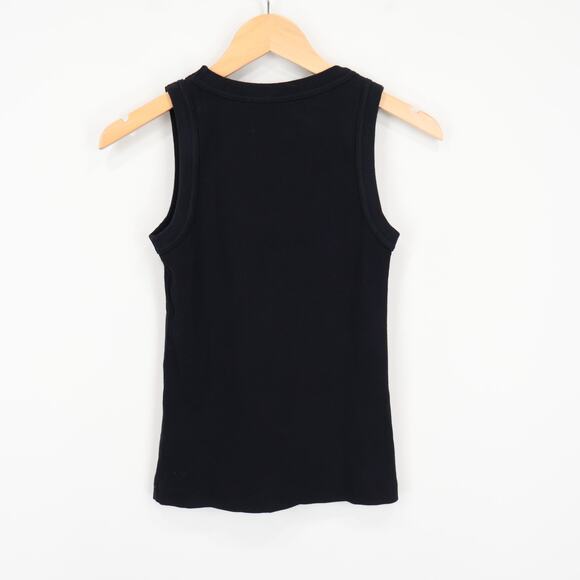 American Giant Women's Rib Tank Top Black Size Small NWOT - Picture 5 of 6